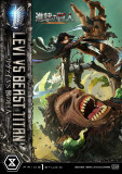 【Pre order】Prime 1 Studio 1/4 Attack On Titan Levi vs Beast titan (Copyright)