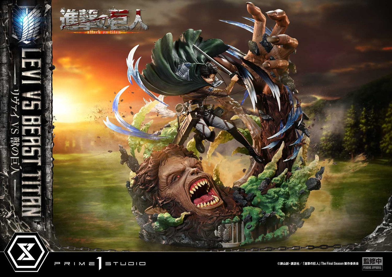 Pre order】LC Studios Attack on Titan Levi·Ackerman 2.0 with Zeke