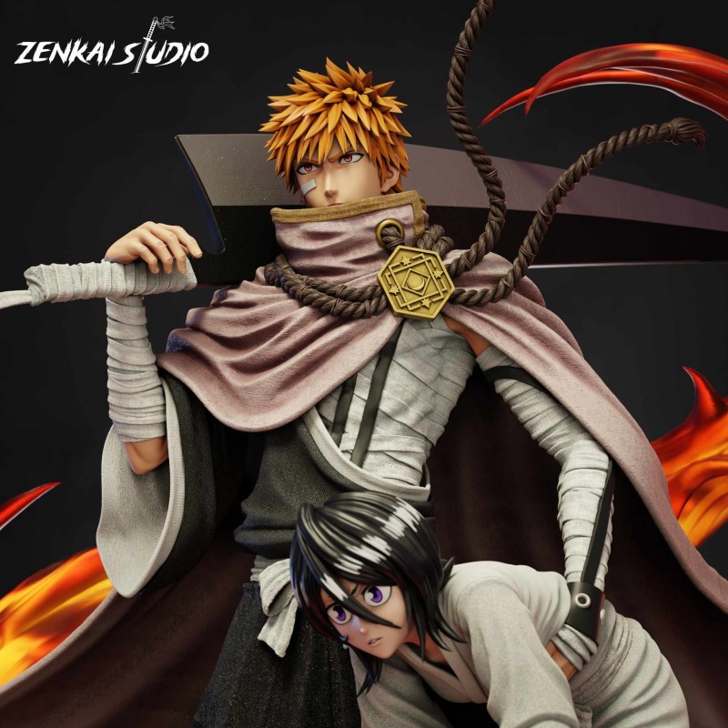 【In Stock】Zenkai Studio 1/6 BLEACH Ichigo & Rukia