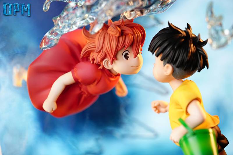 【In Stock】OPM Studio Ponyo on the Cliff CP002 Ponyo & Sosuke with LED