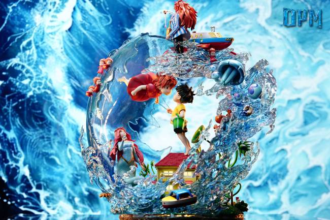 【In Stock】OPM Studio Ponyo on the Cliff CP002 Ponyo & Sosuke with LED