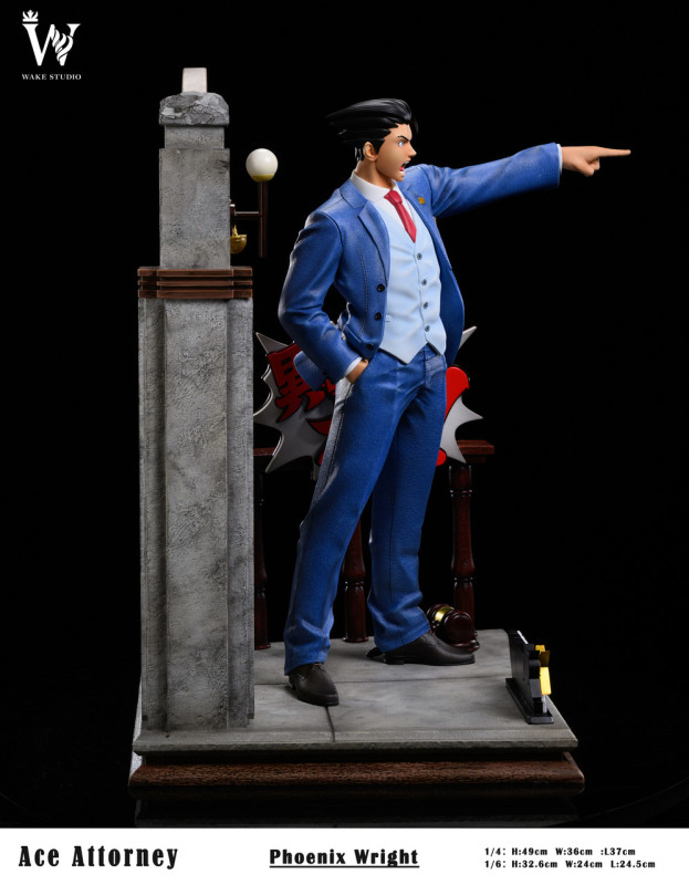 【Pre order】Wake Studio 1/6 & 1/4 Ace Attorney-Phoenix Wright