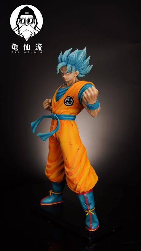 【Pre order】GXL Studio 1/4 Dragon Ball SSGSS Super Saiyan Blue Son Goku