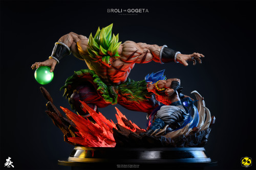 【Pre order】YAN Studio x 2% Studio 1/4 Dragon Ball Broly vs Gogeta with LED