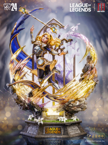 【In Stock】JIMEI Palace 2024 League of Legends Global Finals Lux 1/6 Copyright statue With LED