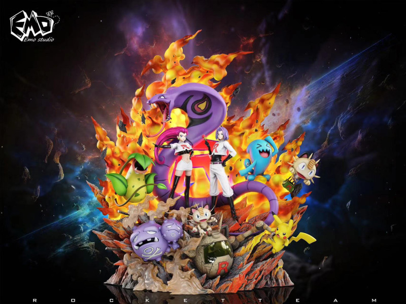 【Pre order】EMO Studio -  Pokemon Team Rocket with LED