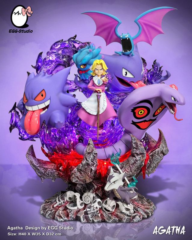 【Pre order】 EGG Studio Pokemon Agatha with LED