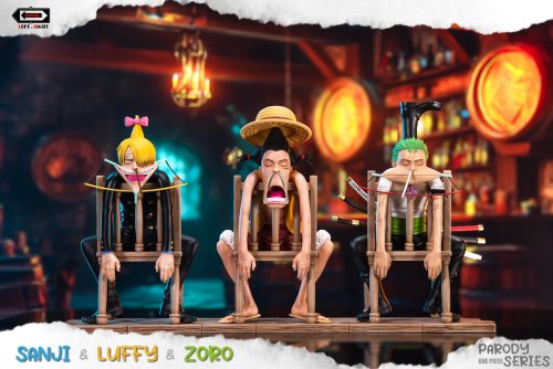 【Pre order】Left & Right Studio - One Piece Roronoa Zoro & Monkey D. Luffy & Sanji