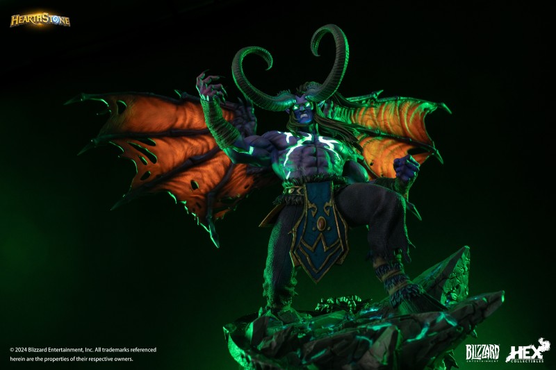 【Pre order】 HEX Collectibles Studio 1/6 & 1/10 HearthStone: Heroes of Warcraft Illidan Stormrage (Copyright)