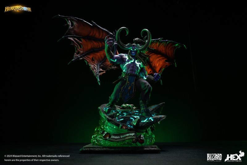 【Pre order】 HEX Collectibles Studio 1/6 & 1/10 HearthStone: Heroes of Warcraft Illidan Stormrage (Copyright)
