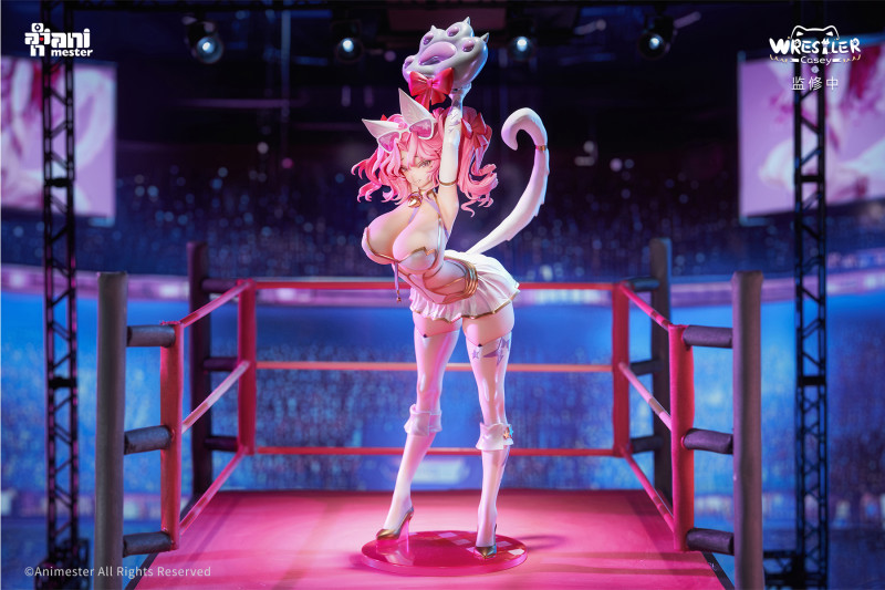【In Stock】Animester Studio 1/6 PVC Mianmian Meow Wrestler Cathy (Copyright)