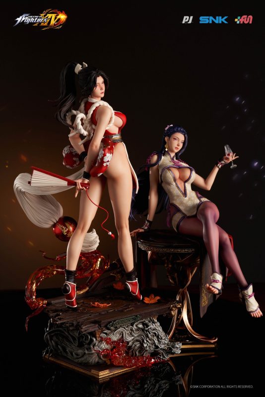 【In Stock】PIJI Studio 1/4 The King of Fighters XIV Mai Shiranui & Luong (Copyright)
