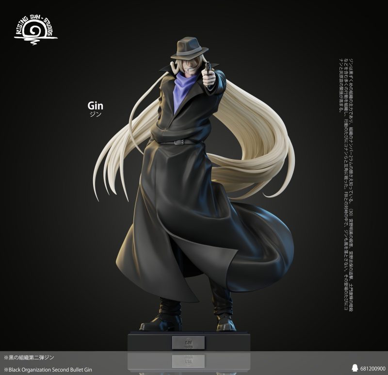 【Pre order】Rising Sun Studio 1/6 Detective Conan Black Organization Gin