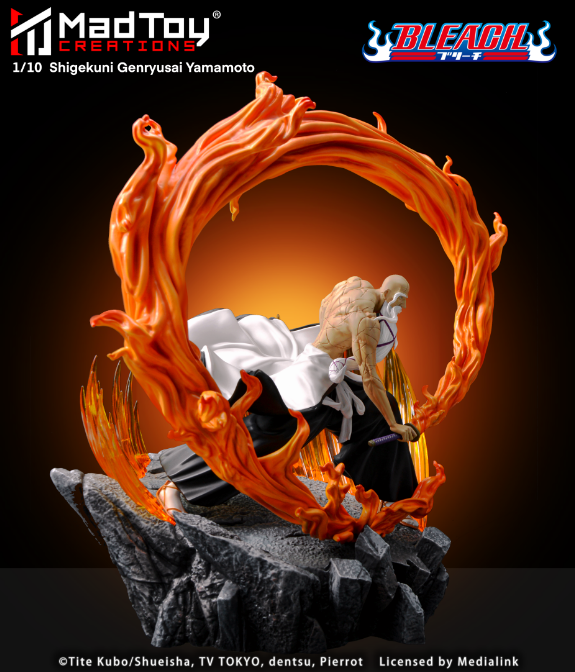 【Pre order】MadToy Creations Studio 1/10  Bleach Shigekuni Genryusai Yamamoto (Copyright)