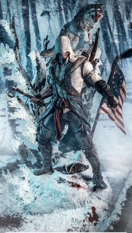 【In Stock】PureArts 1/4 Assassin's Creed: Animus Connor with LED