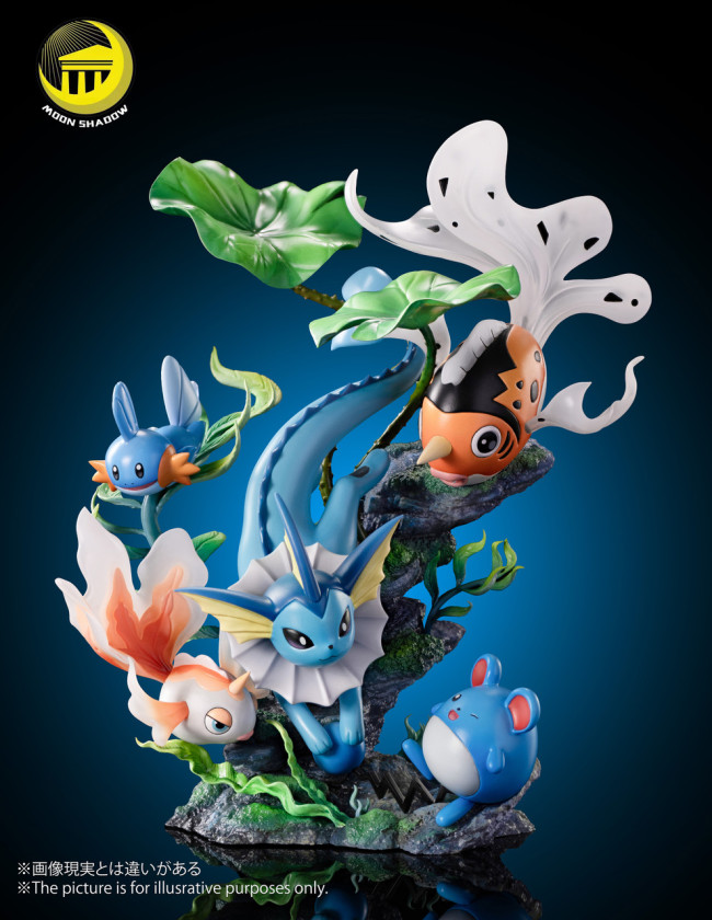 【Pre order】 Moon Shadow Studio -  Pokemon Vaporeon Group