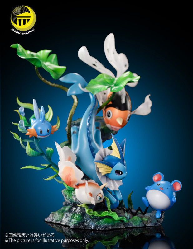 【Pre order】 Moon Shadow Studio -  Pokemon Vaporeon Group