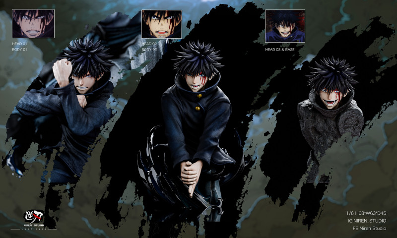 【Pre order】NIREN Studio 1/6 Jujutsu Kaisen ​Fushiguro Megumi