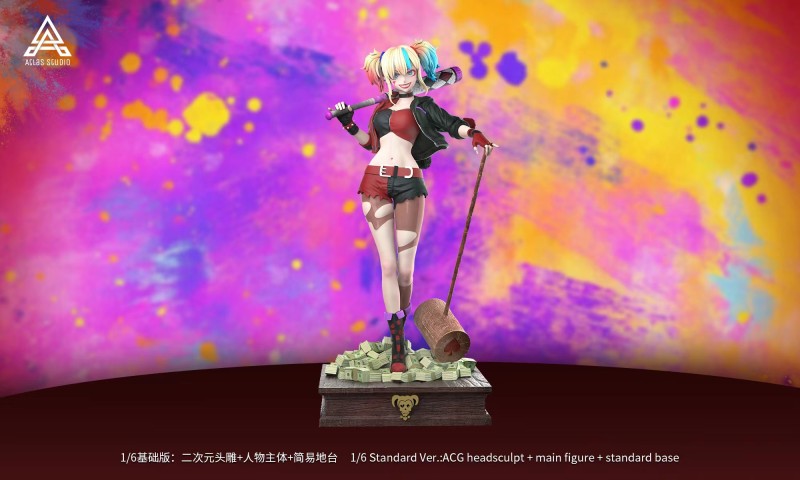 【Pre order】Atlas Studio 1/6 & 1/4 Suicide Squad Isekai Harley Quinn