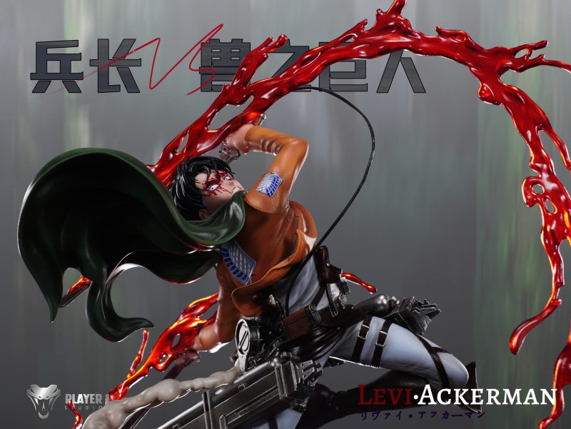 【In Stock】Player 1 Studio 1/6 Attack on Titan Levi VS Beast Titan