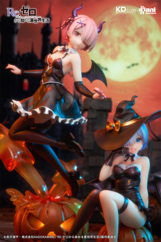 【Pre order】Animester Studio 1/7 PVC Re-Starting Life in Another World Sorcerer of Dreamy Night Ram & Rem (Copyright)