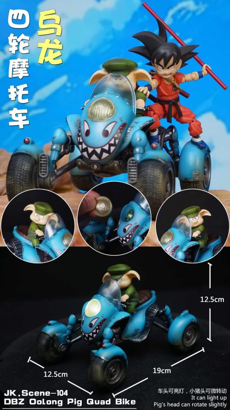 【Pre order】JacksDo Studio - Dragon Ball Oolong Pig Quad Bike