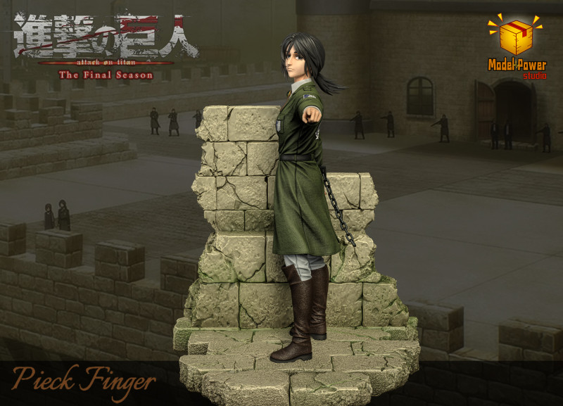 【In Stock】Model Power Studio Attack on Titan Eren Jaeger & Pieck Finger