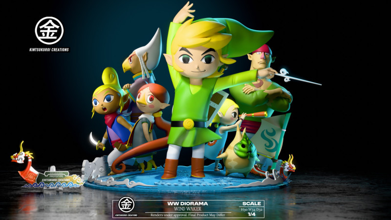 【Pre order】Kintsukuroi Creations Studio 1/4 Wind Waker Diorama