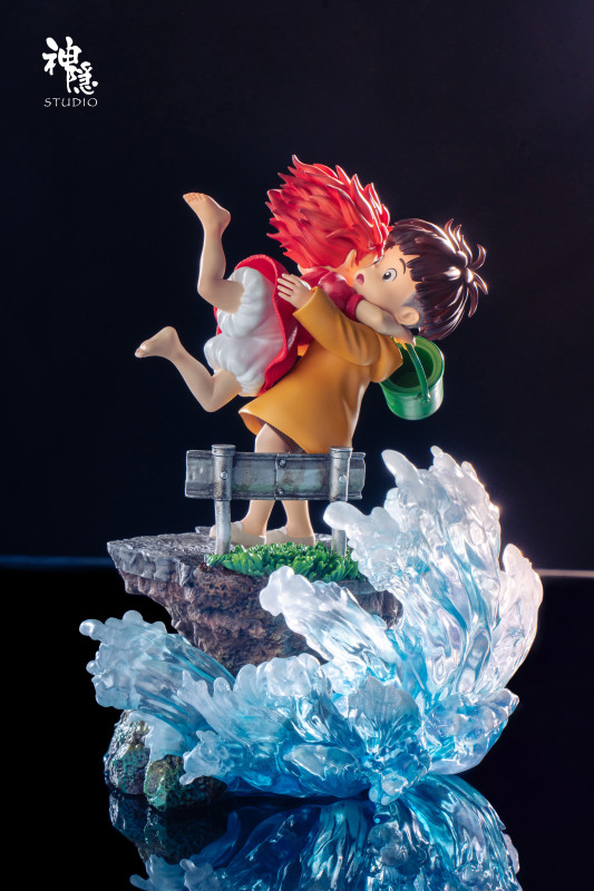 【In Stock】ShenYin Studio - Ponyo on the Cliff Ponyo & Sōsuke