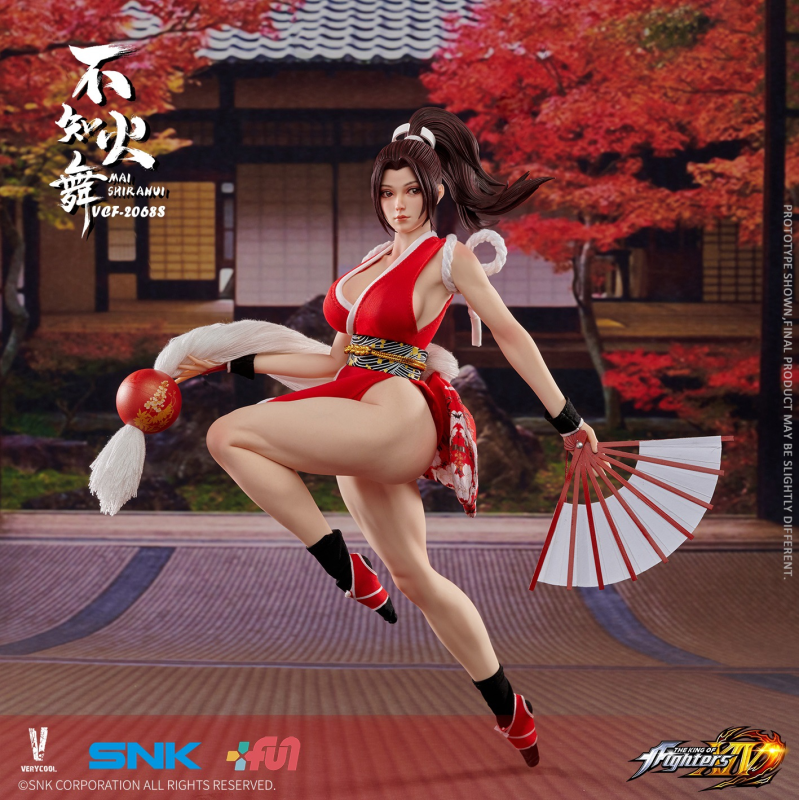 【In Stock】VERYCOOL 1/6 King of Fighters XIV SNK Mai Shiranui Action Figures VCF-2068S (Copyright)