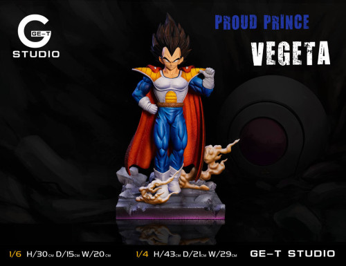 【Pre order】GE-T Studio 1/6 & 1/4 Dragon Ball Proud Prince Vegeta