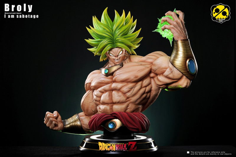 【In Stock】2% Studio - Dragon Ball Super Broly Bust