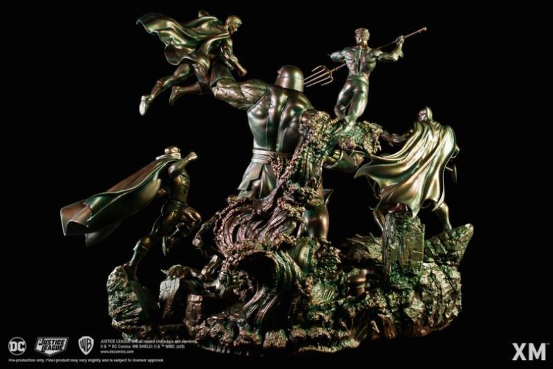 【In Stock】XM Studio 1/6 JLA VS Darkseid Ver B (Faux Bronze) (Copyright)