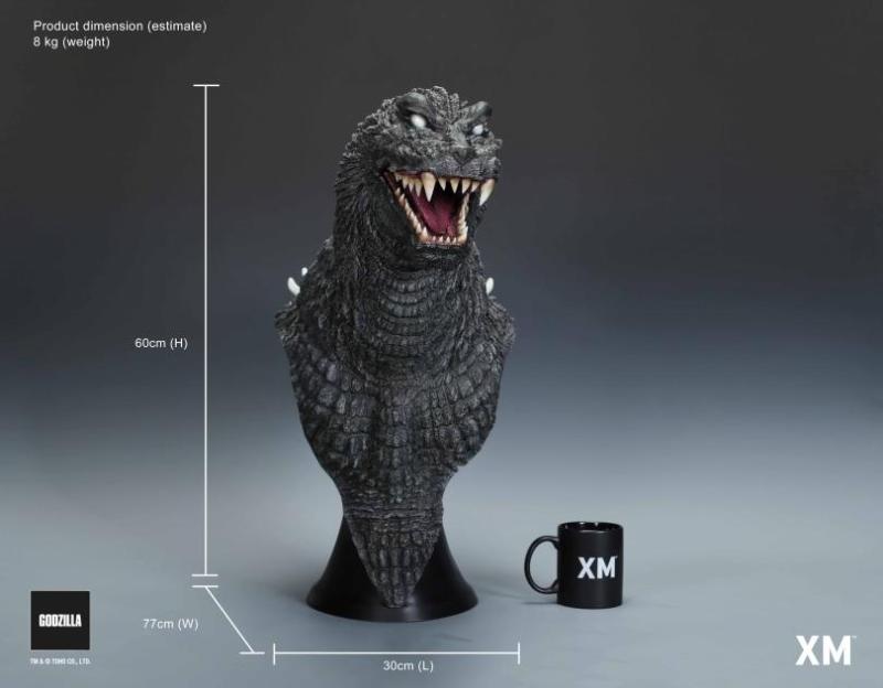 【In Stock】XM Studio - Godzilla 2001 Bust (Copyright)
