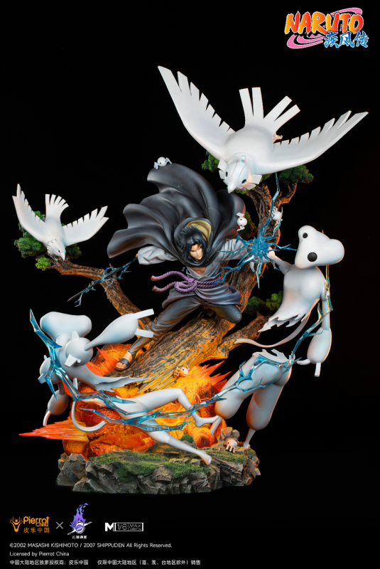 【In Stock】Pickstar Studio 1/6  Naruto Uchiba Sasuke with LED (Copyright)