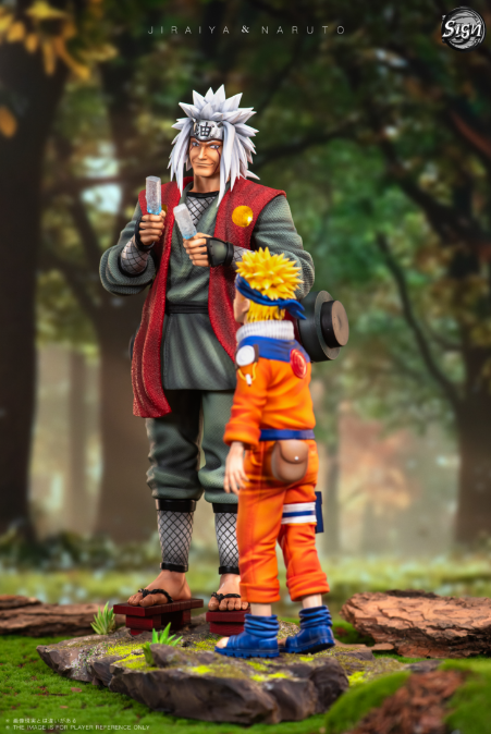 【Pre order】Sign Studio 1/6 Naruto Uzumaki Naruto & Jiraiya