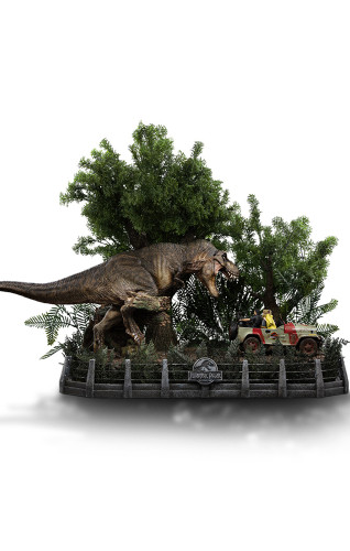 【Pre order】Iron Studio 1/20 Jurassic Park T-Rex UNIVJP117124-10 (Copyright)