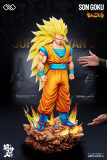 【In Stock】Infinity Studio 1/6 & 1/4 & 1/2 Dragon Ball SS3 Goku