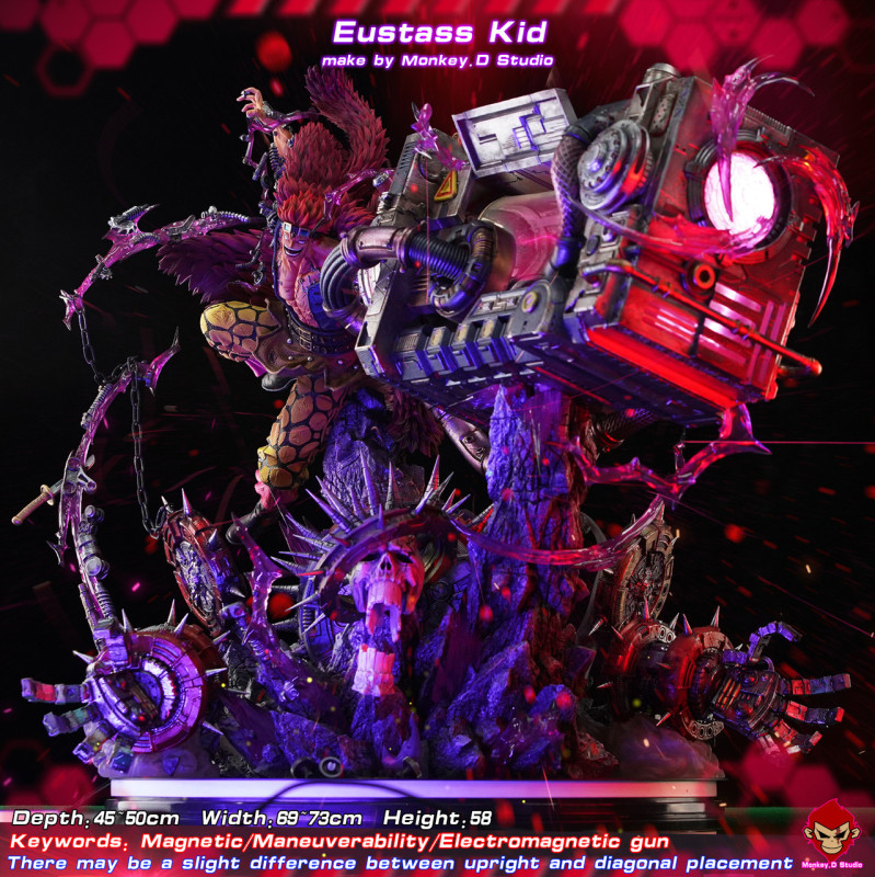 【Pre order】Monkey D Studio 1/6 One Piece Eustass Kid with LED