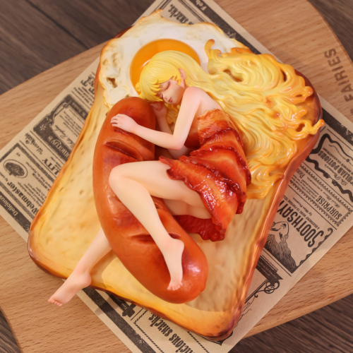 【Pre order】WeArtDoing Studio - Maleficent Morning Fairies Soft-boiled Omelette & Ice cream toast