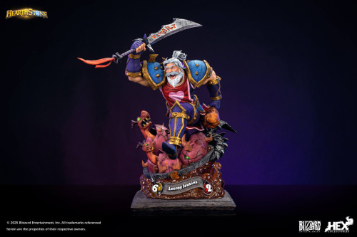 【Pre order】 HEX Collectibles Studio 1/10 & 1/6 Hearthstone Leeroy Jenkins  (Copyright)