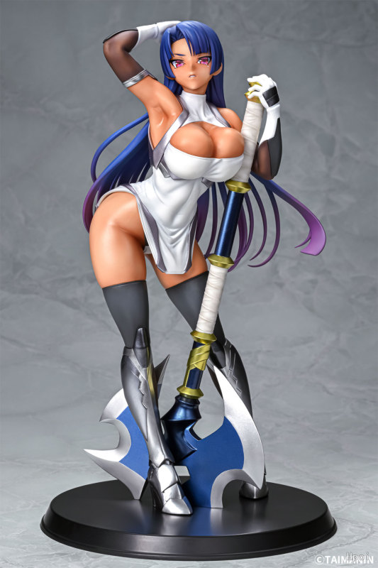 【Pre order】Q-SIX 1/6 PVC Taimanin RPGX Awaki Wakamurasaki Yatsu Murasaki (Copyright)