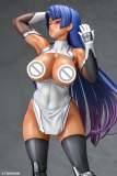 【In Stock】Q-SIX 1/6 PVC Taimanin RPGX Awaki Wakamurasaki Yatsu Murasaki (Copyright)