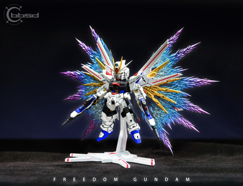 【In Stock】BBSD Studio - FW MIGHTY STRIKE FREEDOM GUNDAM