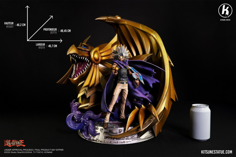 【Pre order】Kitsune Statue 1/7 Yu-Gi-Oh! Marik Ishtar & The Winged Dragon of Ra
