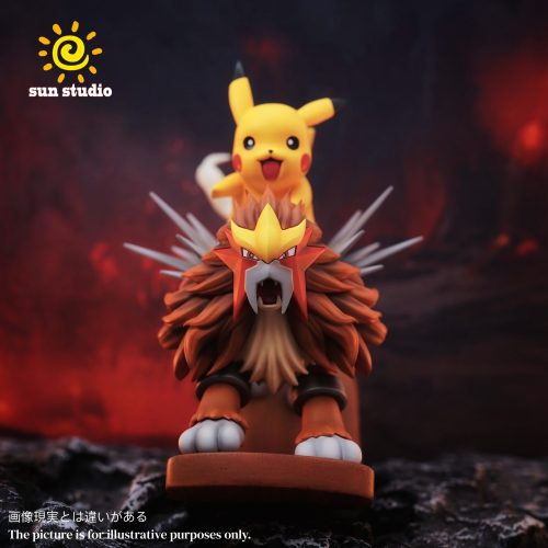 【Pre order】Sun Studio - Pokemon Entei Pikachu