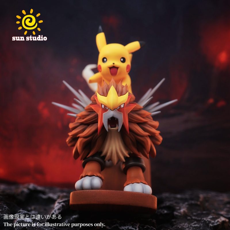 【Pre order】Sun Studio - Pokemon Entei Pikachu