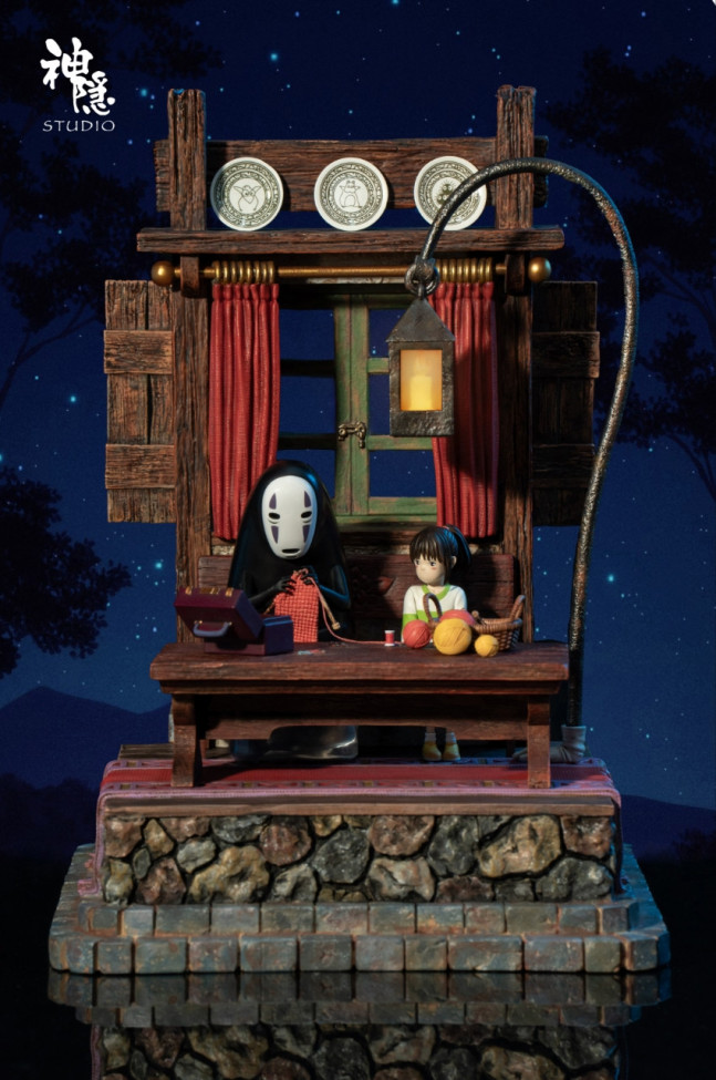 【Pre order】ShenYin Studio - Spirited Away Chihiro Ogino & Kaonashi with LED