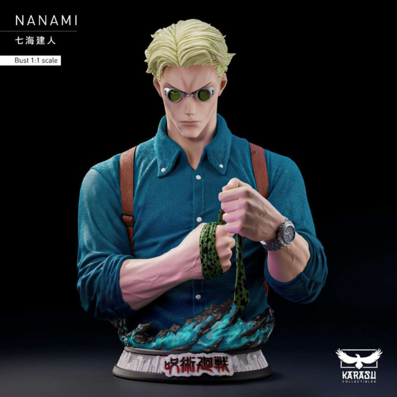 【Pre order】Karasu Collectibles 1/2 & 1/1 Jujutsu Kaisen Nanami Kento