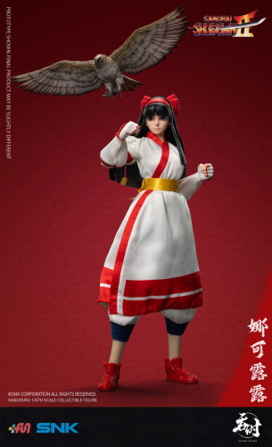 【Pre order】TunShi Studio 1/6 Shin Samurai Shodown:Haohmaru Jigokuhen Nakoruru Movable cloth doll TS-018​​ (Copyright)